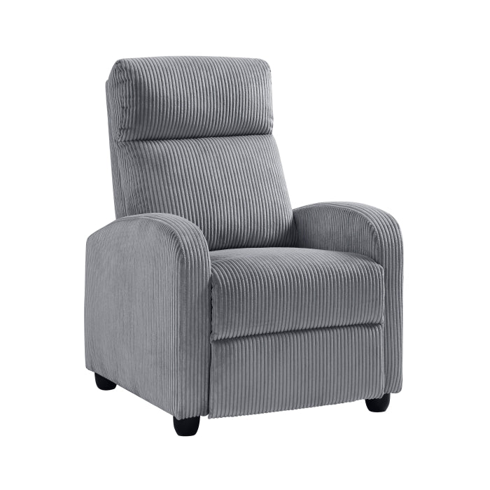 Parsons Push Back Reclining Chair (9588DGY-1PB)