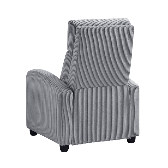 Parsons Push Back Reclining Chair (9588DGY-1PB)