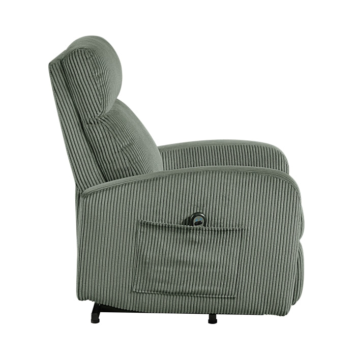 9588GRN-1LT Power Lift Chair