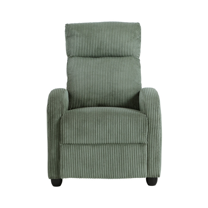 Parsons Push Back Reclining Chair (9588GRN-1PB)