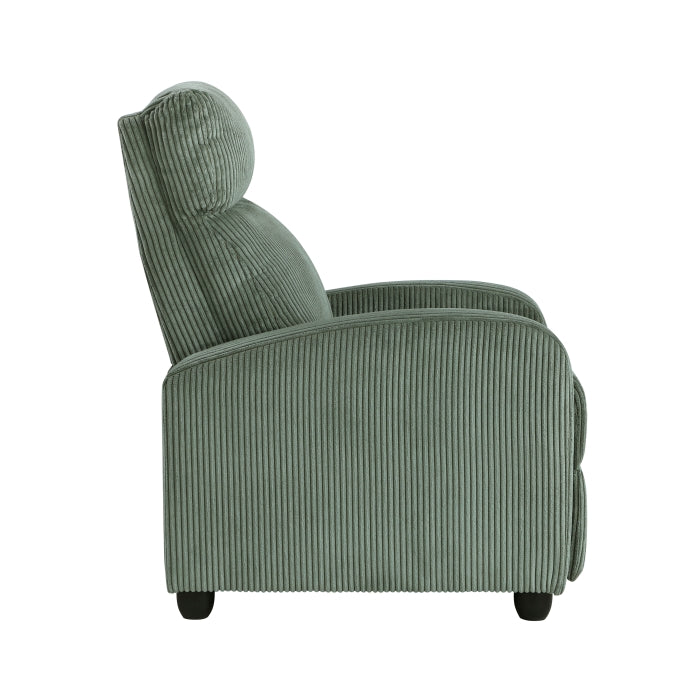 Parsons Push Back Reclining Chair (9588GRN-1PB)