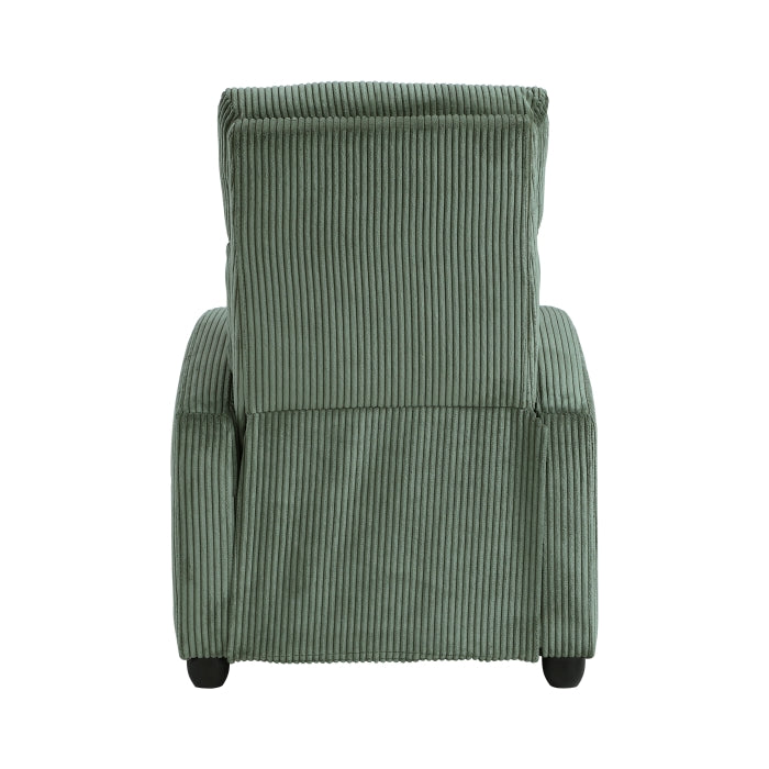 Parsons Push Back Reclining Chair (9588GRN-1PB)