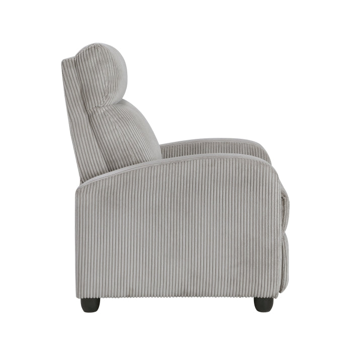 Parsons Push Back Reclining Chair (9588GRY-1PB)