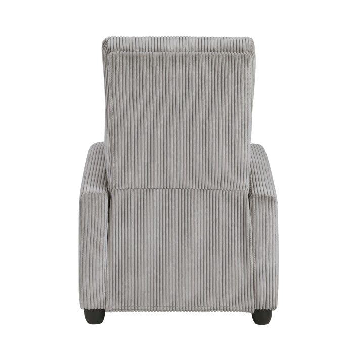 Parsons Push Back Reclining Chair (9588GRY-1PB)