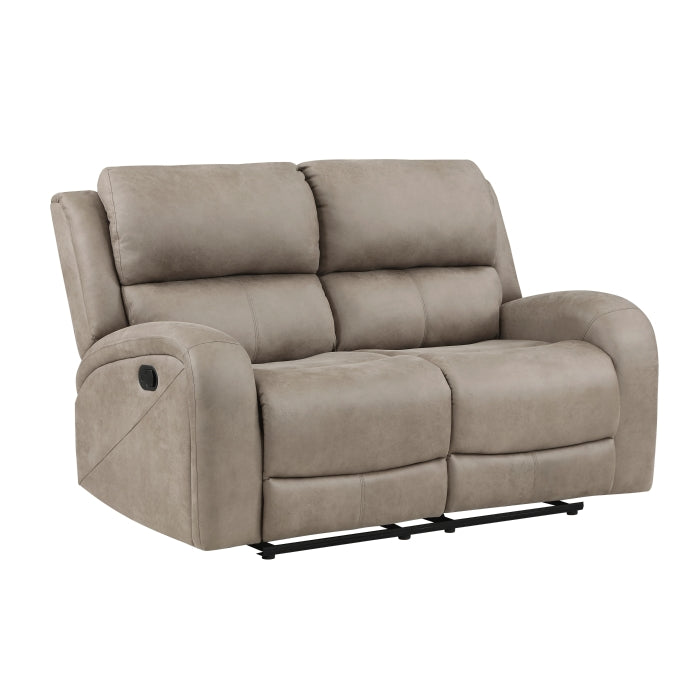 Pagosa Reclining Loveseat — Brown Manual