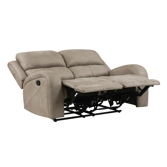 Pagosa Reclining Loveseat — Brown Manual