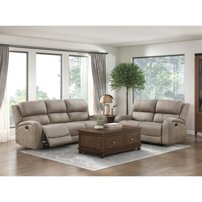 Pagosa Reclining Loveseat — Brown Manual