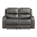 Pagosa Reclining Loveseat — Gray Manual