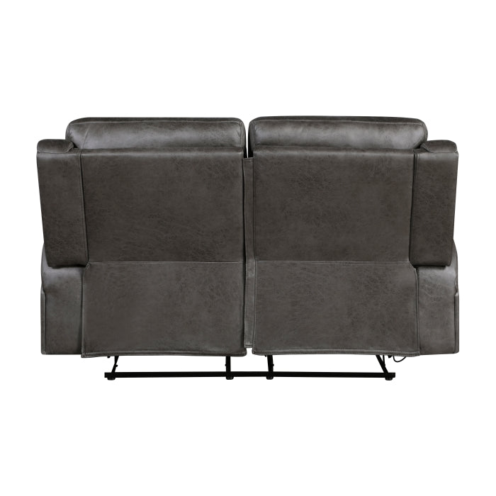 Pagosa Reclining Loveseat — Gray Manual