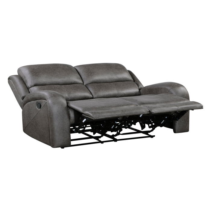 Pagosa Reclining Loveseat — Gray Manual