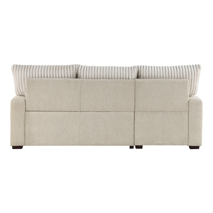 Gallatin 2-Piece Sectional with Left Chaise and Drop-Down Cup holders, Storage Pouch, Pull-out Bed and Hidden Storage