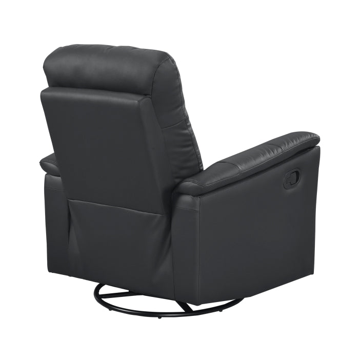 9620BLK-1 Swivel Glider Reclining Chair