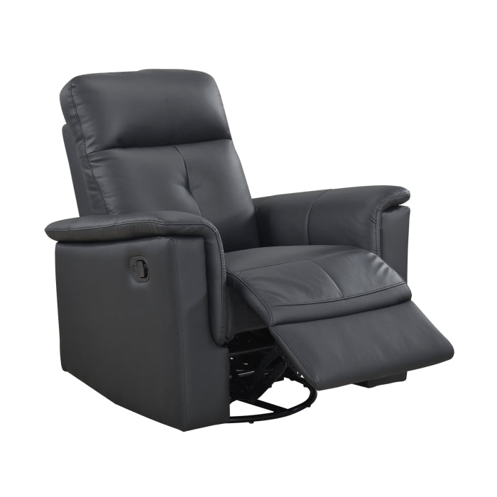 9620BLK-1 Swivel Glider Reclining Chair