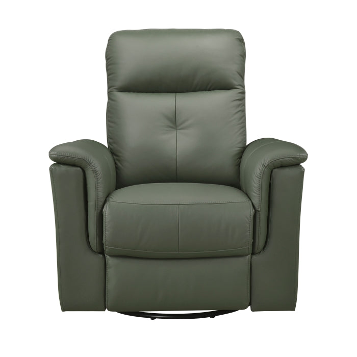 9620GRN-1 Swivel Glider Reclining Chair