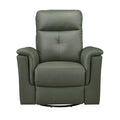 9620GRN-1 Swivel Glider Reclining Chair