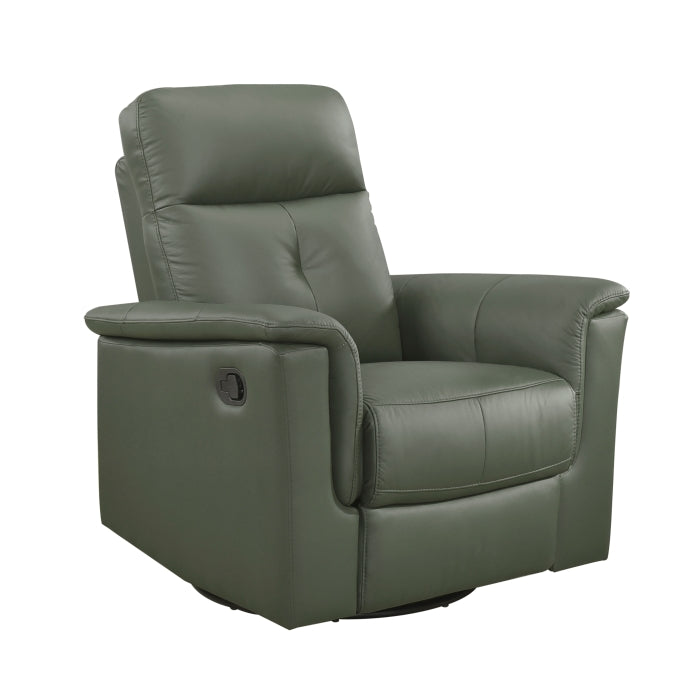 9620GRN-1 Swivel Glider Reclining Chair