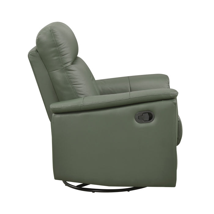 9620GRN-1 Swivel Glider Reclining Chair