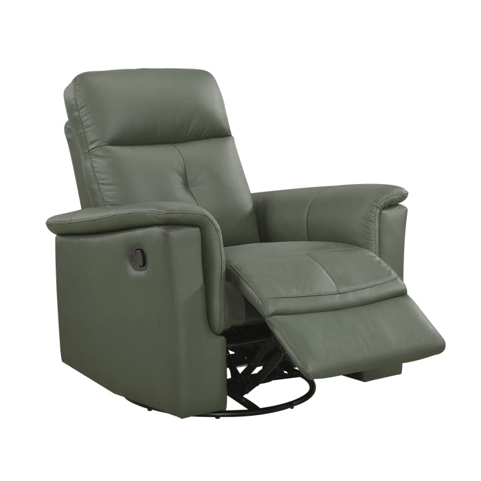 9620GRN-1 Swivel Glider Reclining Chair