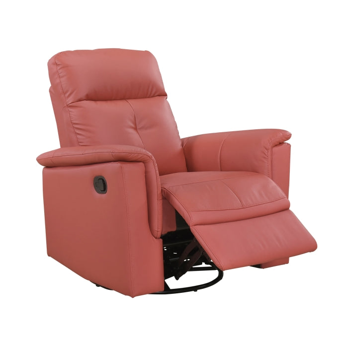 9620RED-1 Swivel Glider Reclining Chair