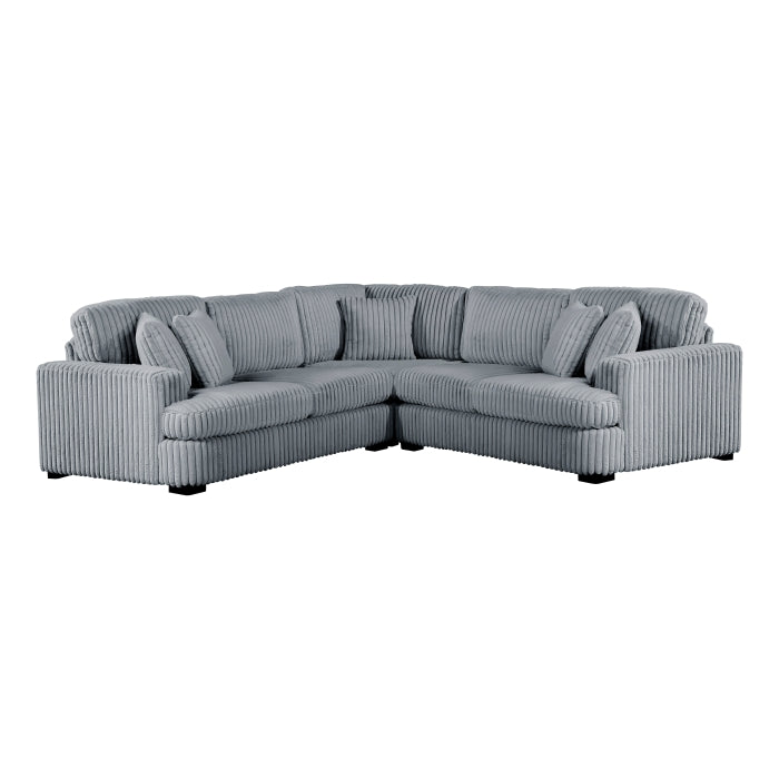 9623GY*32L2R 3-Piece Sectional