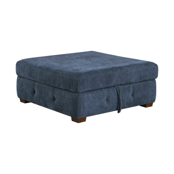 Raife Storage Ottoman (9624BU-4)