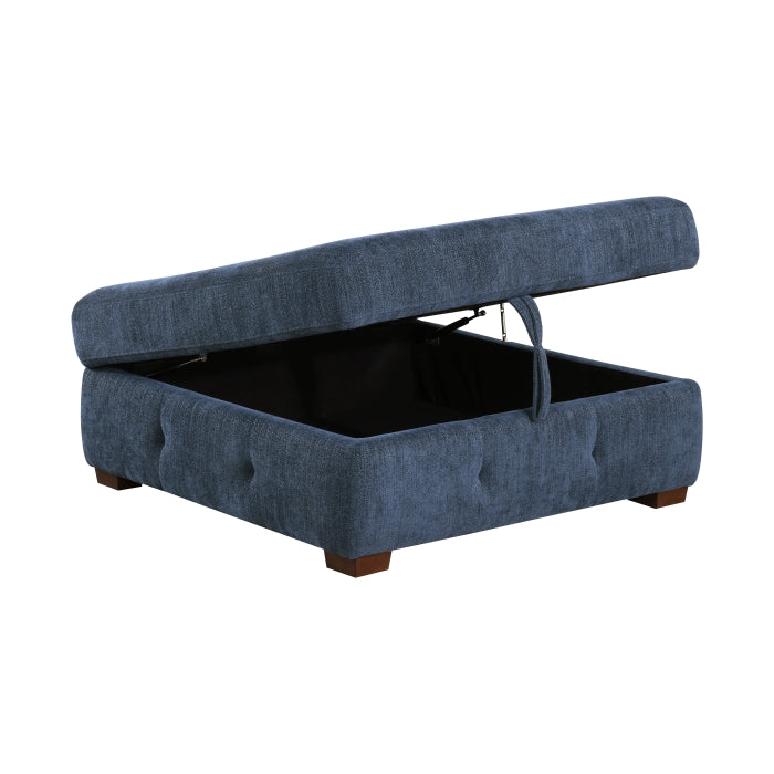 Raife Storage Ottoman (9624BU-4)