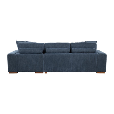 Raife 2-Piece Sectional with Right Chaise (9624BU*22LRC)