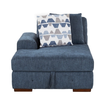 9624BU*3LCRC 3-Piece Sectional with Left and Right Chaise