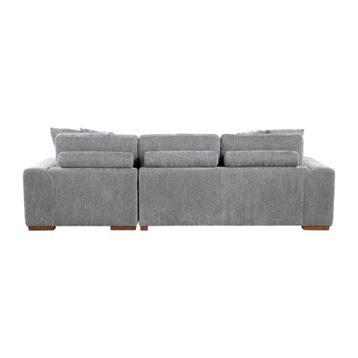 Raife 2-Piece Sectional with Right Chaise (9624GY*22LRC)