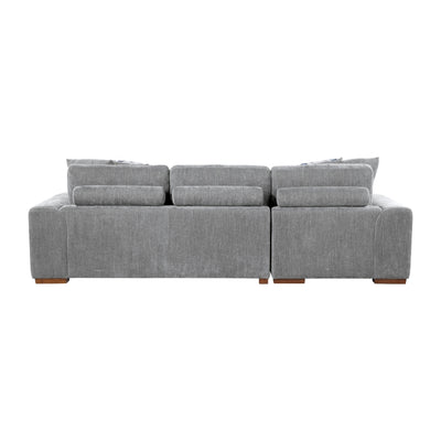 Raife 2-Piece Sectional with Left Chaise (9624GY*2LC2R)