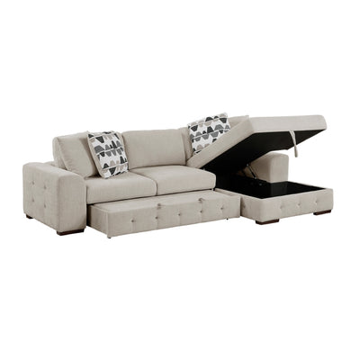 Raife 2-Piece Sectional with Right Chaise (9624TP*22LRC)