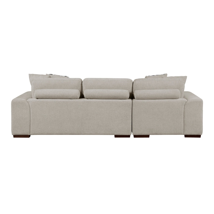 Raife 2-Piece Sectional with Left Chaise (9624TP*2LC2R)