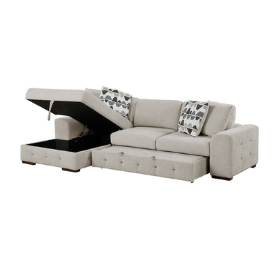 Raife 2-Piece Sectional with Left Chaise (9624TP*2LC2R)