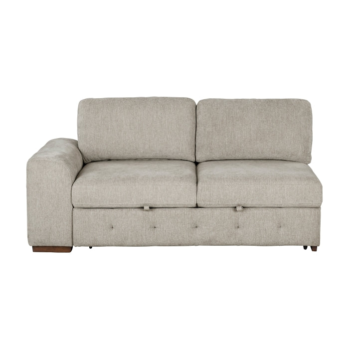 Raife 3-Piece Sectional with Right Chaise and Ottoman (9624TP*32LRC)