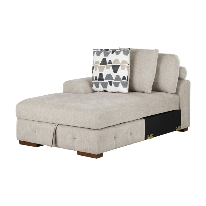 9624TP*3LCRC 3-Piece Sectional with Left and Right Chaise