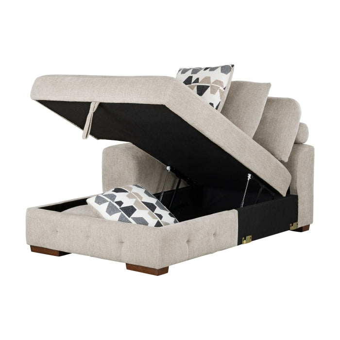 9624TP*3LCRC 3-Piece Sectional with Left and Right Chaise