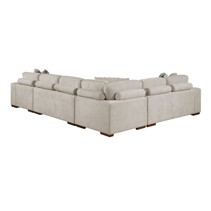 Raife 4-Piece Sectional with Right Chaise