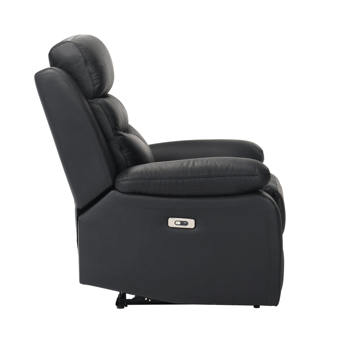 Hancock Power Reclining Chair (9628BLK-1PW)