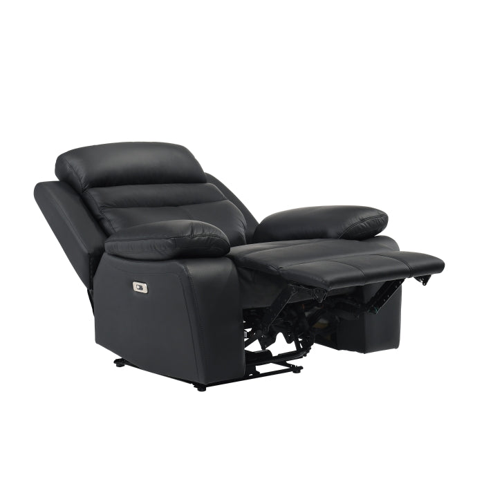 Hancock Power Reclining Chair (9628BLK-1PW)