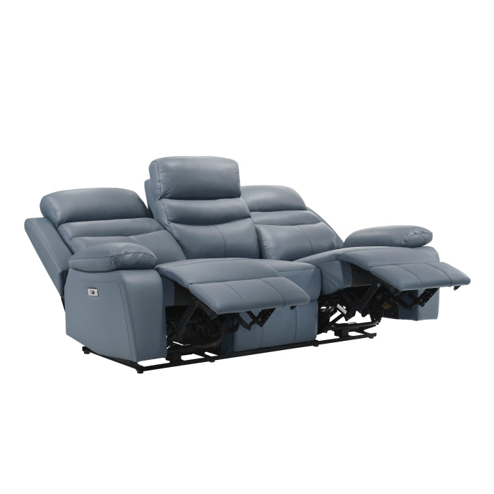 Hancock Power Double Reclining Sofa (9628BUE-3PW)