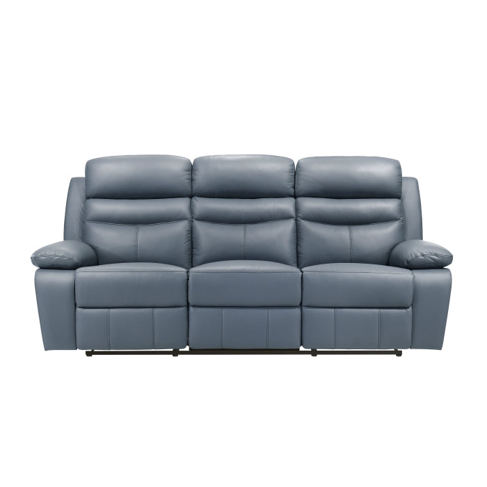 Hancock Double Reclining Sofa (9628BUE-3)
