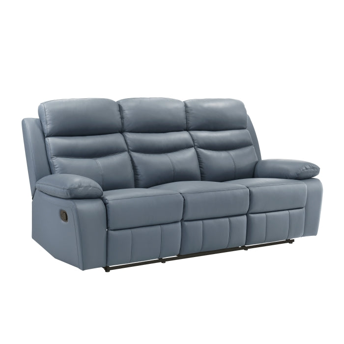 Hancock Double Reclining Sofa (9628BUE-3)