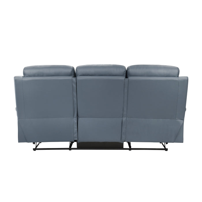 Hancock Double Reclining Sofa (9628BUE-3)
