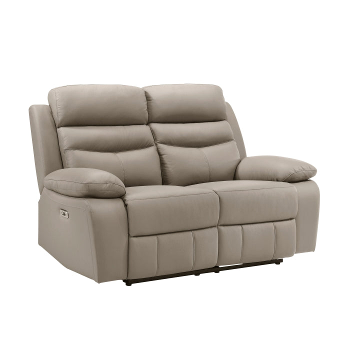 Hancock Power Double Reclining Love Seat (9628LTE-2PW)