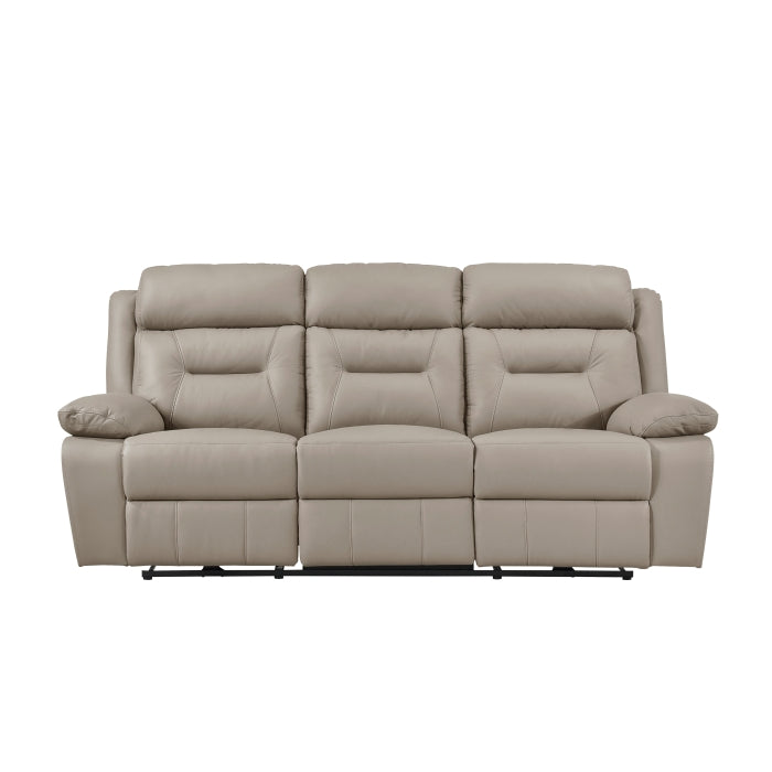 Laconia Power Double Reclining Sofa (9629LTE-3PW)