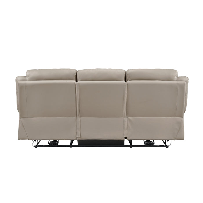 Laconia Power Double Reclining Sofa (9629LTE-3PW)