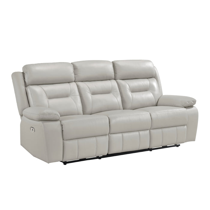 Laconia Power Double Reclining Sofa (9629SVE-3PW)