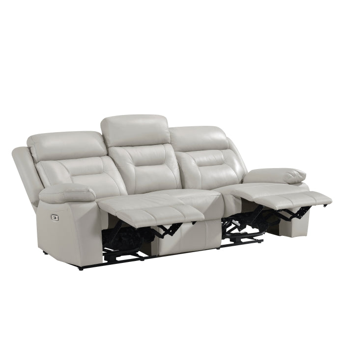 Laconia Power Double Reclining Sofa (9629SVE-3PW)