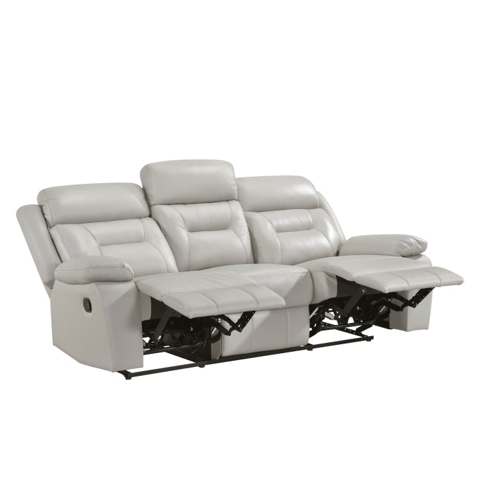 Laconia Double Reclining Sofa (9629SVE-3)