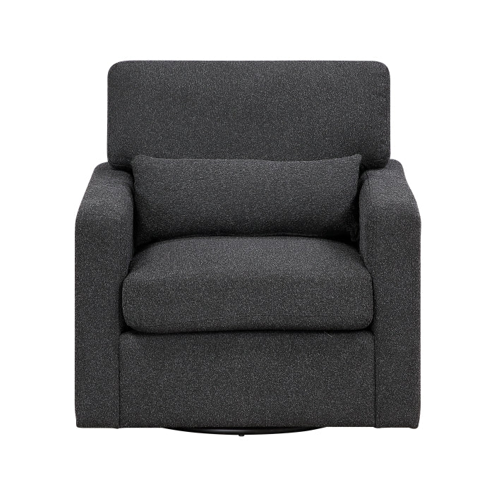 Pompano Swivel Chair (9630BK-1SW)